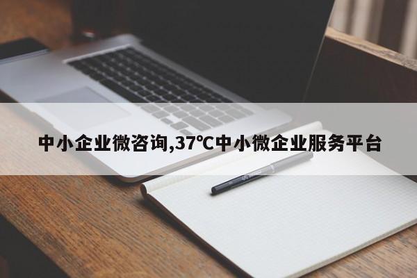 中小企业微咨询,37℃中小微企业服务平台